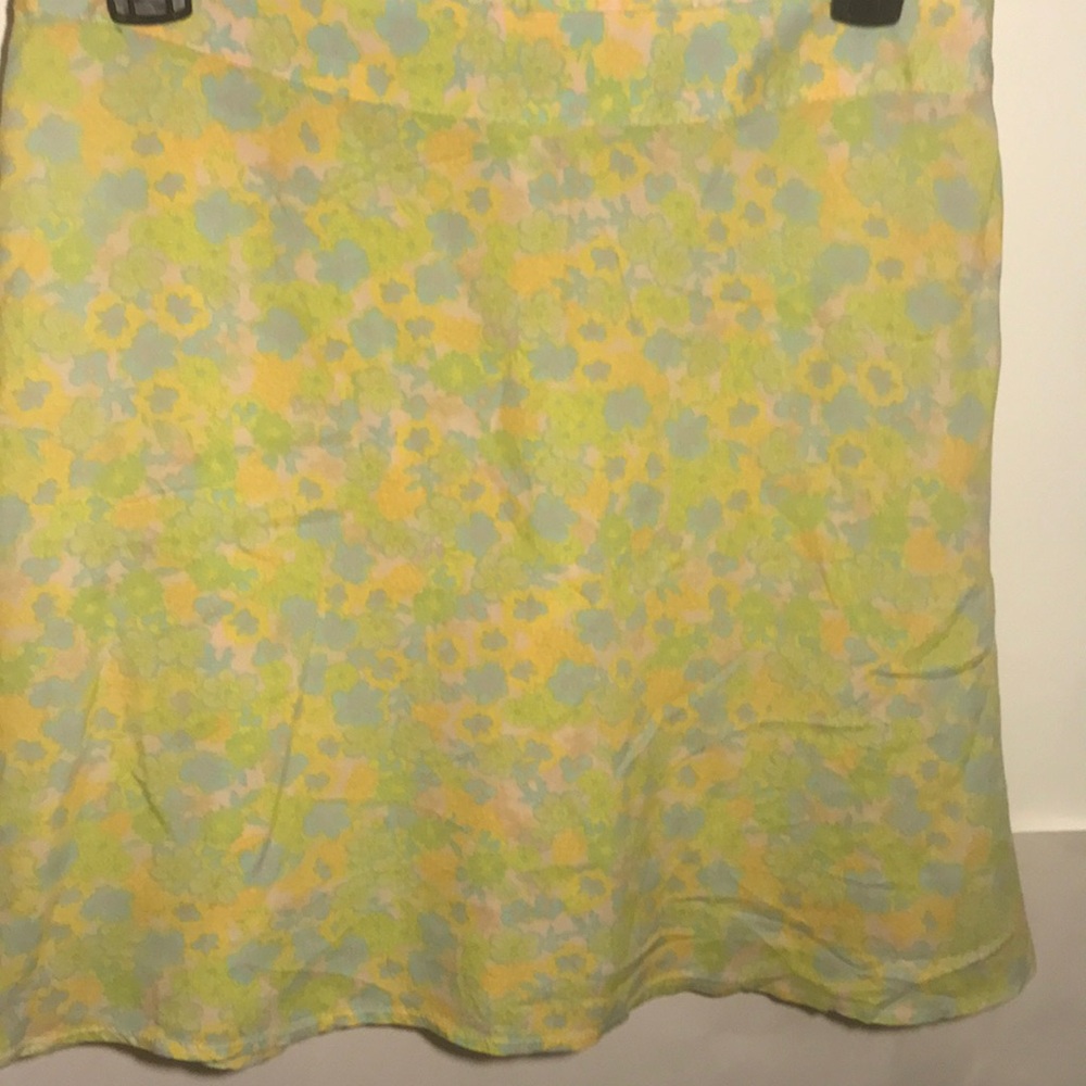 Abound Flora Lime Skirt